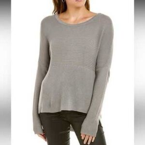 Helmut Lang Women's Gray Crew Neck Sweater
